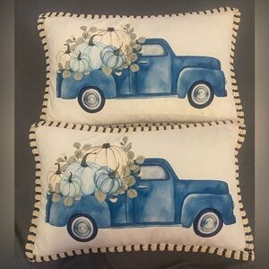 Fall Throw Pillows - Set of 2